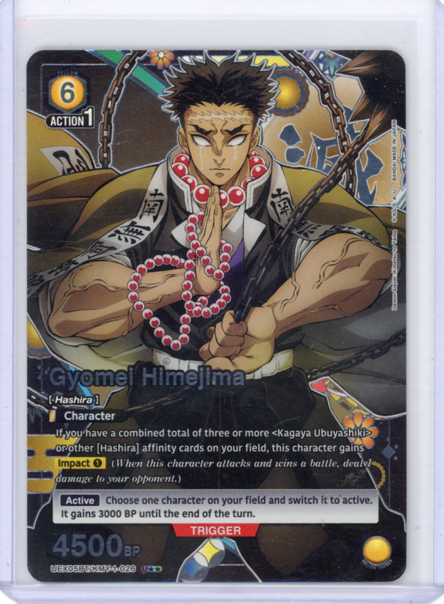Gyomei Himejima (026) (U**) - UEX05BT: Demon Slayer: Kimetsu no Yaiba Vol.2 (UEX05BT)