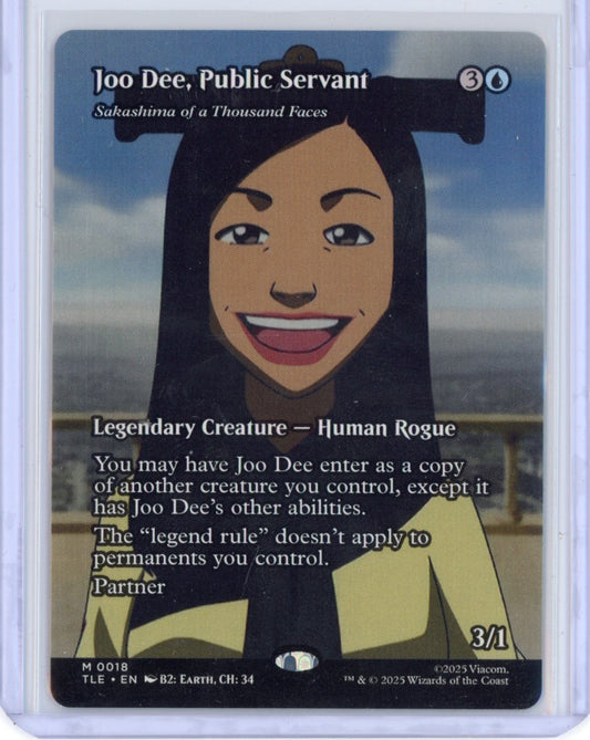 Joo Dee, Public Servant - Sakashima of a Thousand Faces (Borderless) - Avatar: The Last Airbender: Eternal-Legal (TLE)