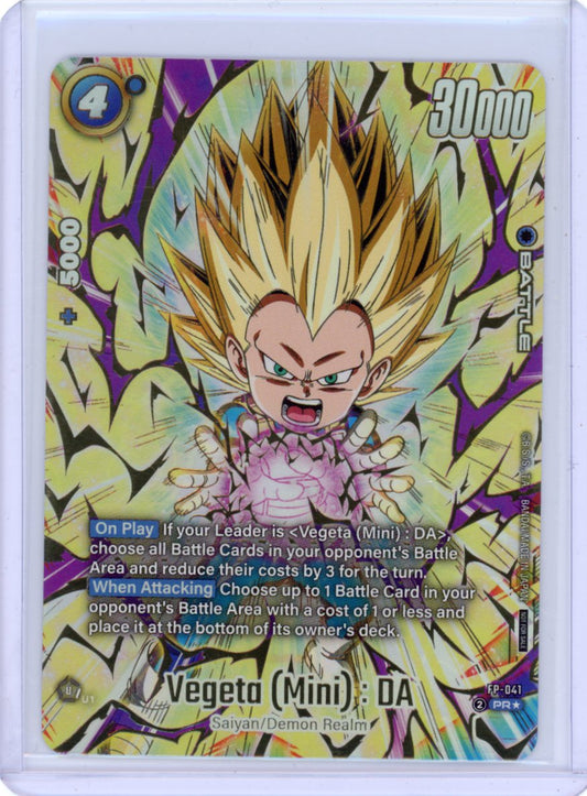 Dragon Ball Vegeta (Mini): DA FP-041 V4 Top Prize EN
