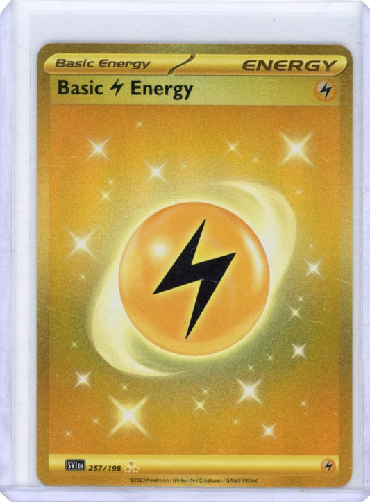 Basic Lightning Energy - 257/198 - SV01: Scarlet & Violet Base Set (SVI)
