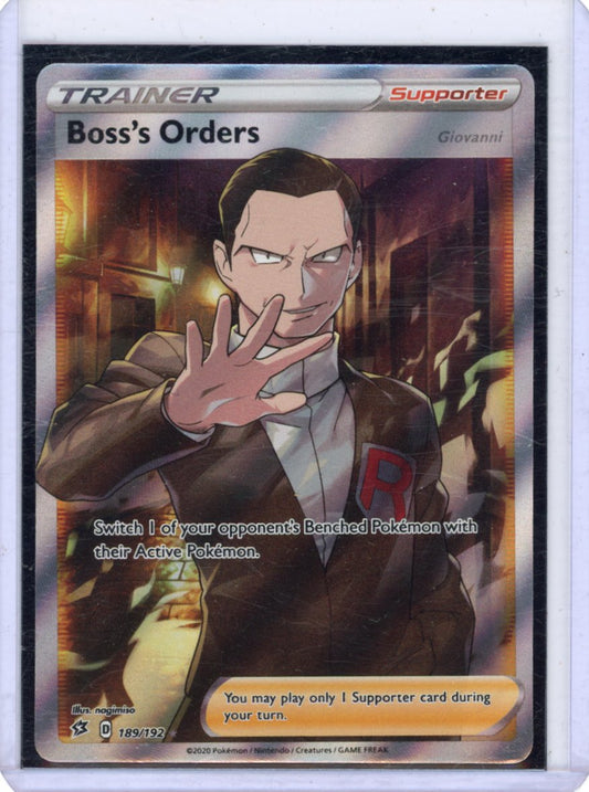 Boss's Orders (Full Art) - SWSH02