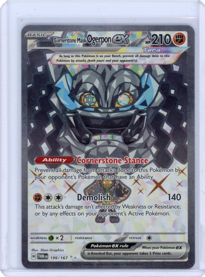 Cornerstone Mask Ogerpon ex - 199/167 - SV06