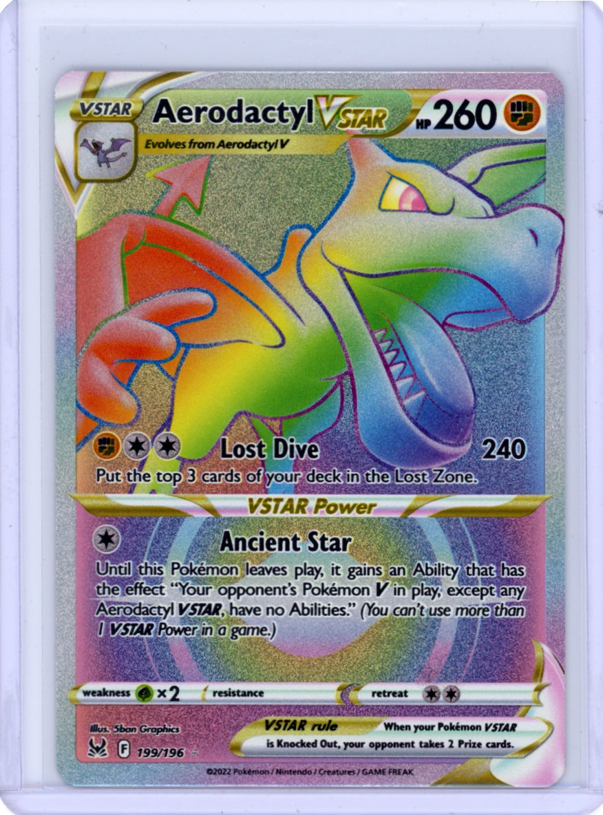 Aerodactyl VSTAR - 199/196 (Secret) - SWSH11: Lost Origin