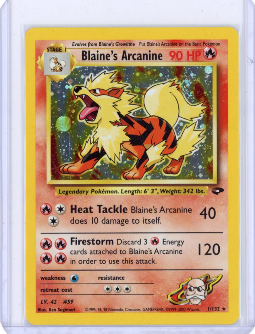 Blaine's Arcanine - Gym Challenge [LP]