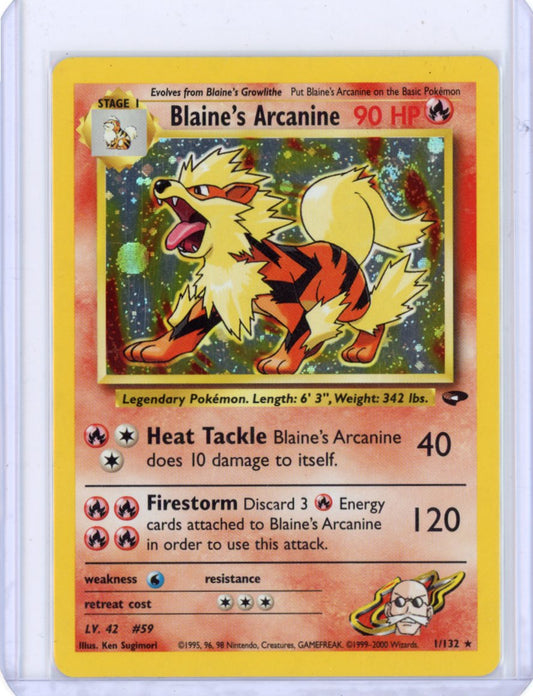 Blaine's Arcanine - Gym Challenge [LP]