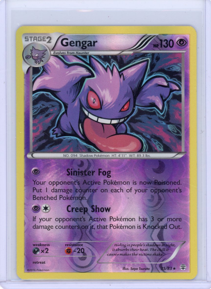 Gengar - Generations Reverse Holo #35 [LP]