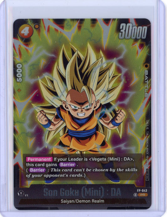 Son Goku (Mini) : DA - FP-043 - Fusion World Promo