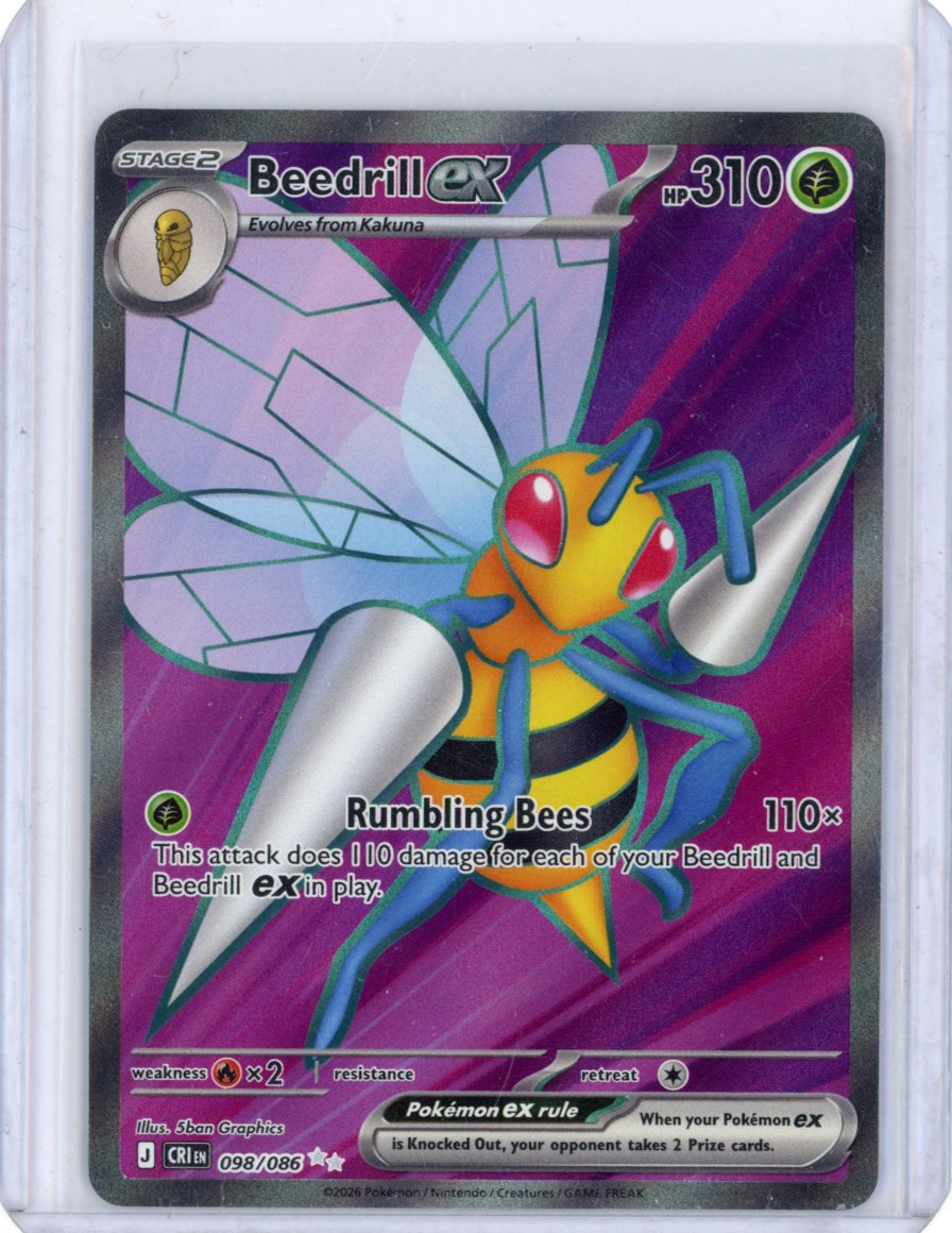 Beedrill ex - 098/086 - ME04