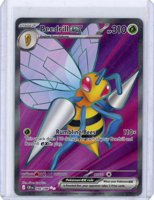 Beedrill ex - 098/086 - ME04
