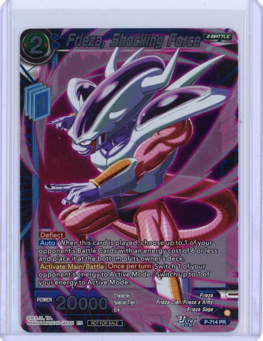 Frieza, Shocking Force - Promo