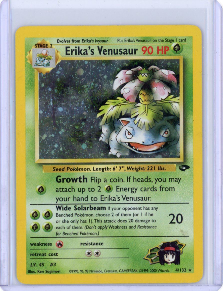 Erika's Venusaur - Gym Challenge Holo [DMG]