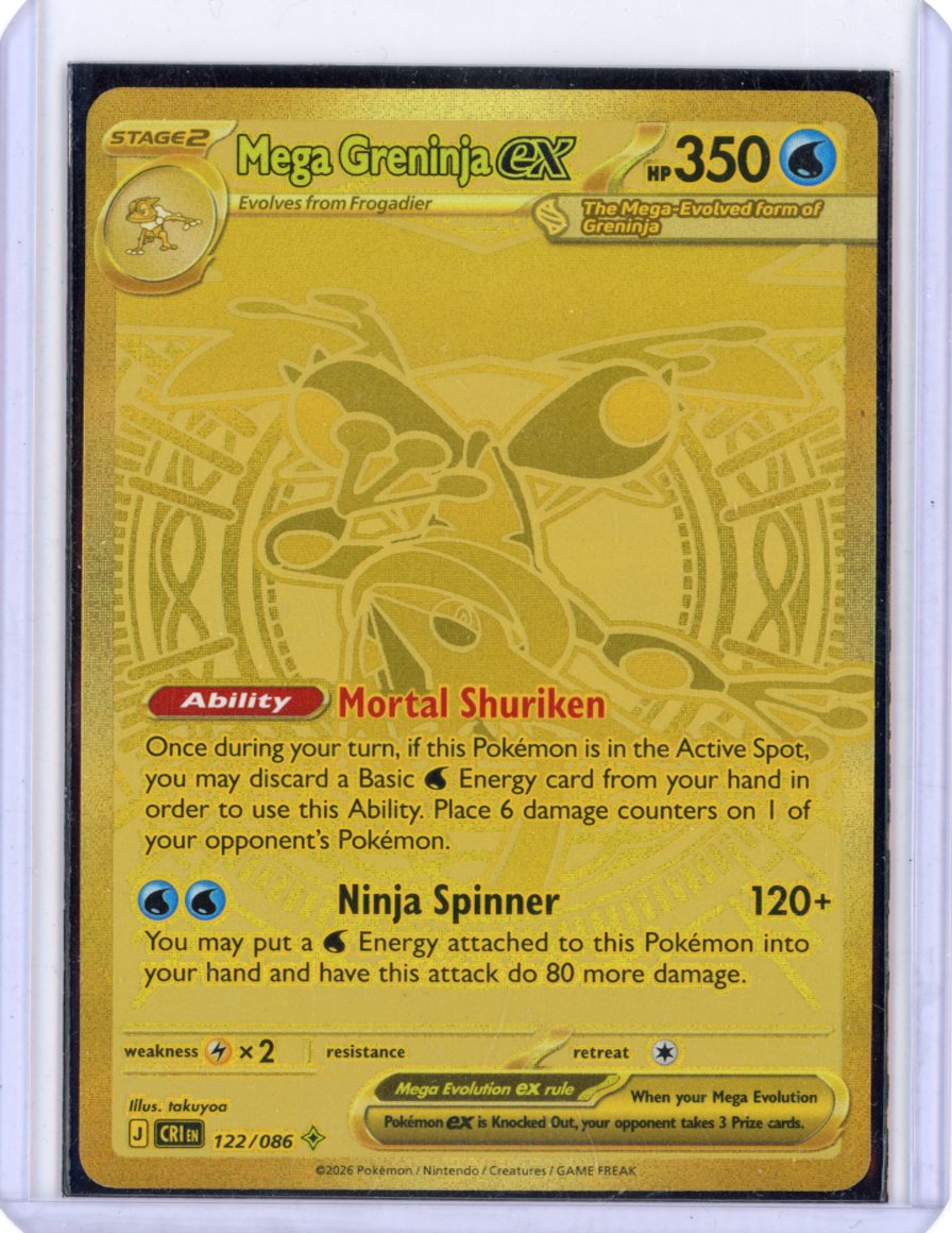 Mega Greninja ex - 122/086