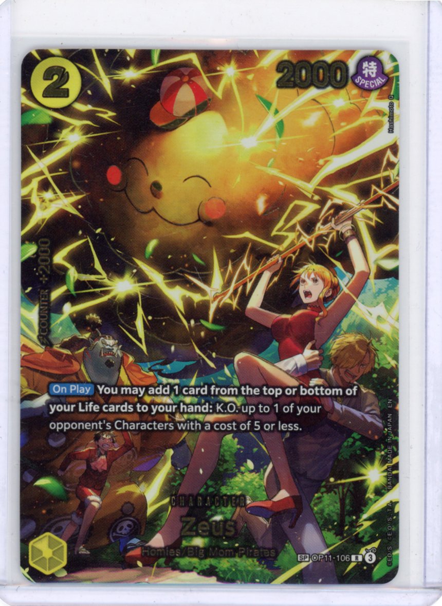 Zeus (SP) OP11-106 Adventure on Kami's Island Foil