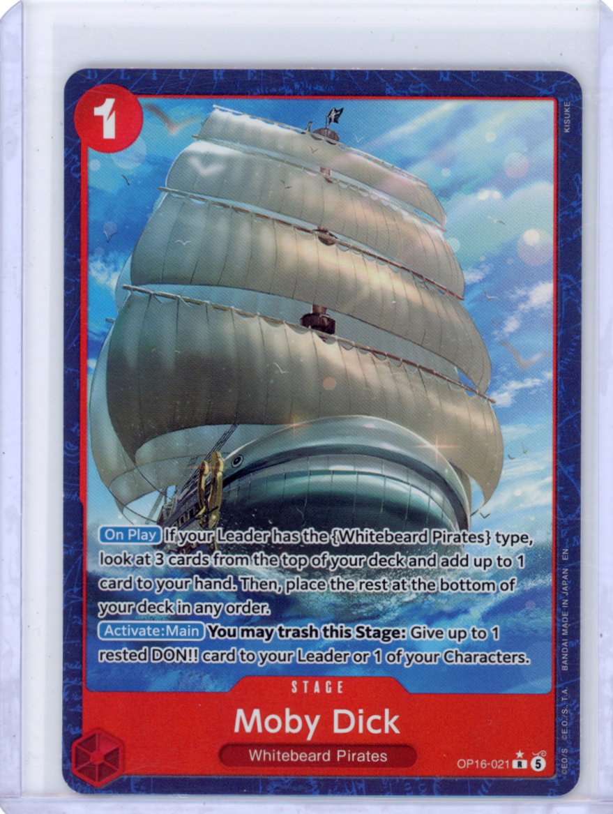 Moby Dick (Alternate Art) - The Time of Battle (OP16)