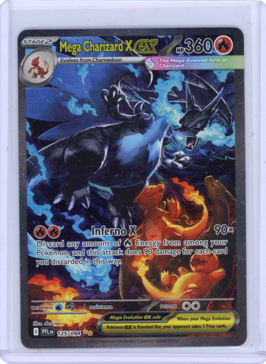 Mega Charizard X ex - 125/094 - ME02