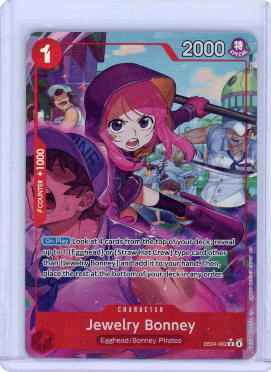 Jewelry Bonney (EB04-002) (Alternate Art) - Adventure on Kami's Island (OP15-EB04)