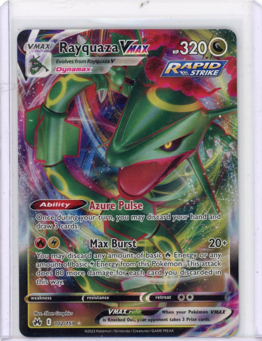 Rayquaza VMAX (102) - Crown Zenith