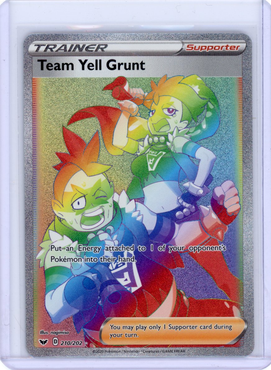 Team Yell Grunt (Secret) - SWSH01