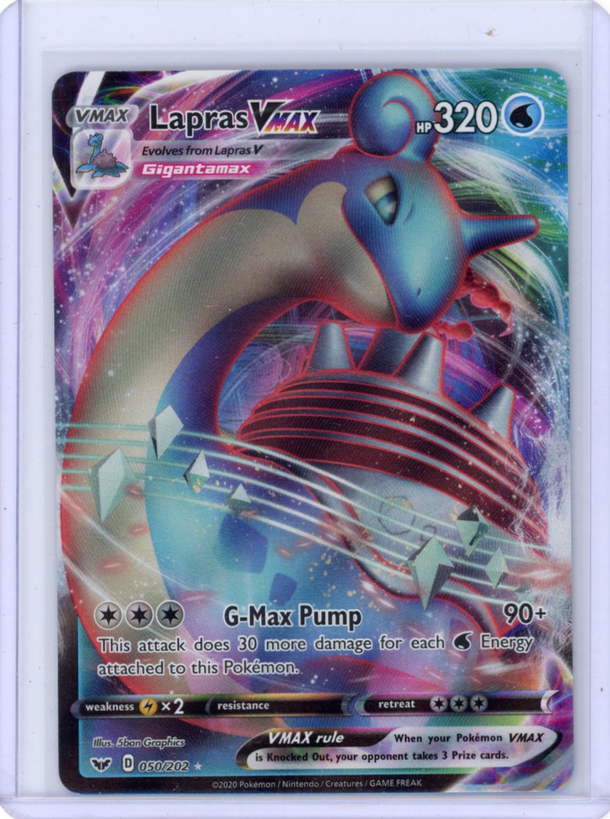 Lapras VMAX - SWSH01: Sword & Shield Base Set