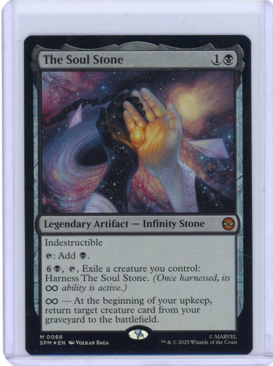 The Soul Stone - Marvel's Spider-Man (SPM) Foil