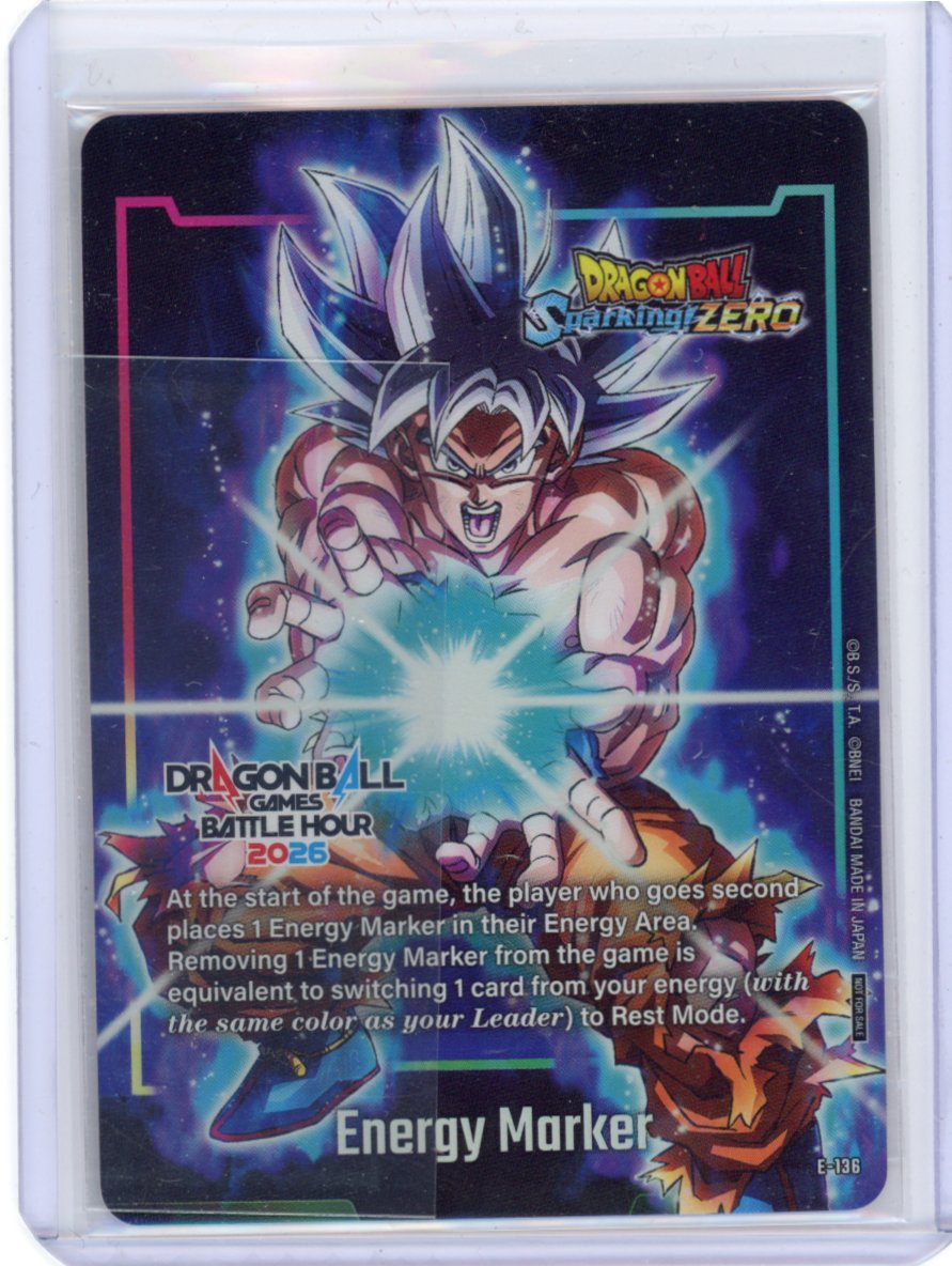 Energy Marker (E-136) - Fusion World Energy Markers