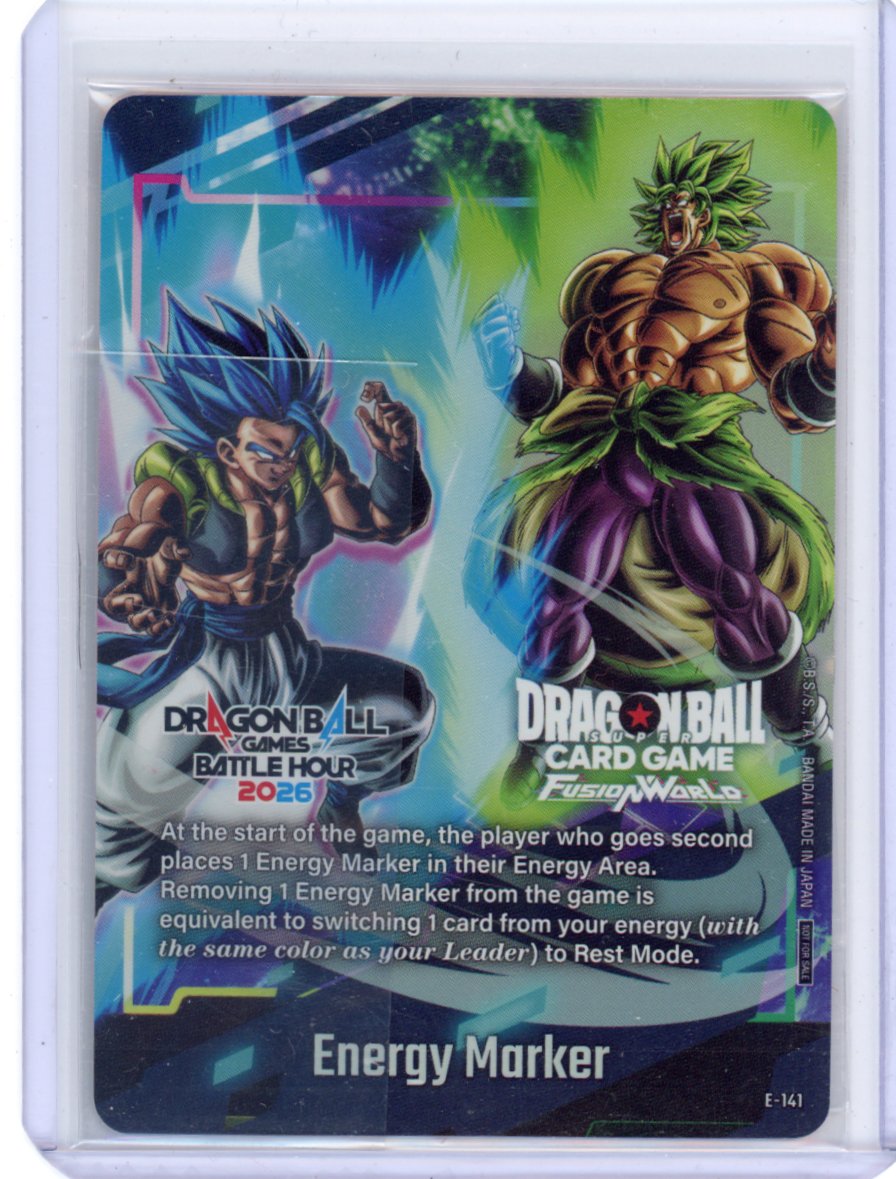 Energy Marker (E-141) - Fusion World Energy Markers