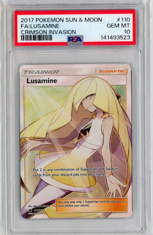 Lusamine #110 Pokemon Crimson Invasion