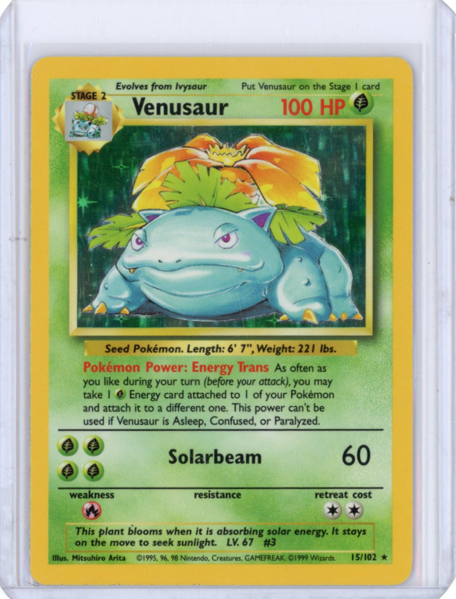 Venusaur - Base Set Holo [HP]