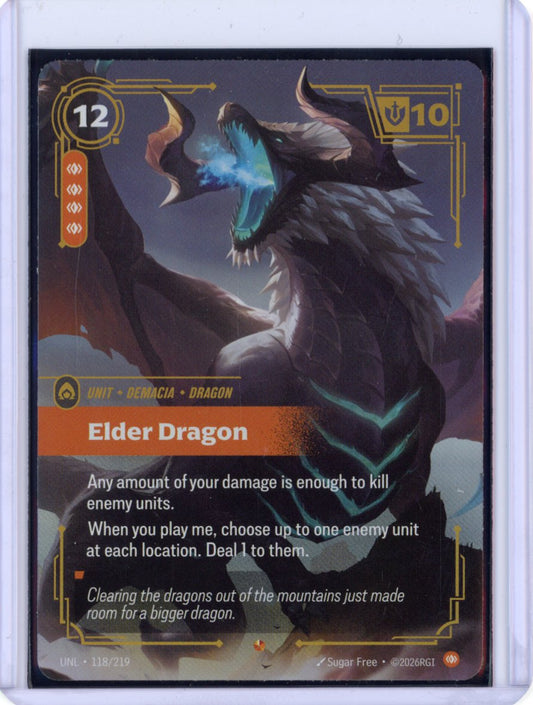 Elder Dragon - Unleashed (UNL) #118/219