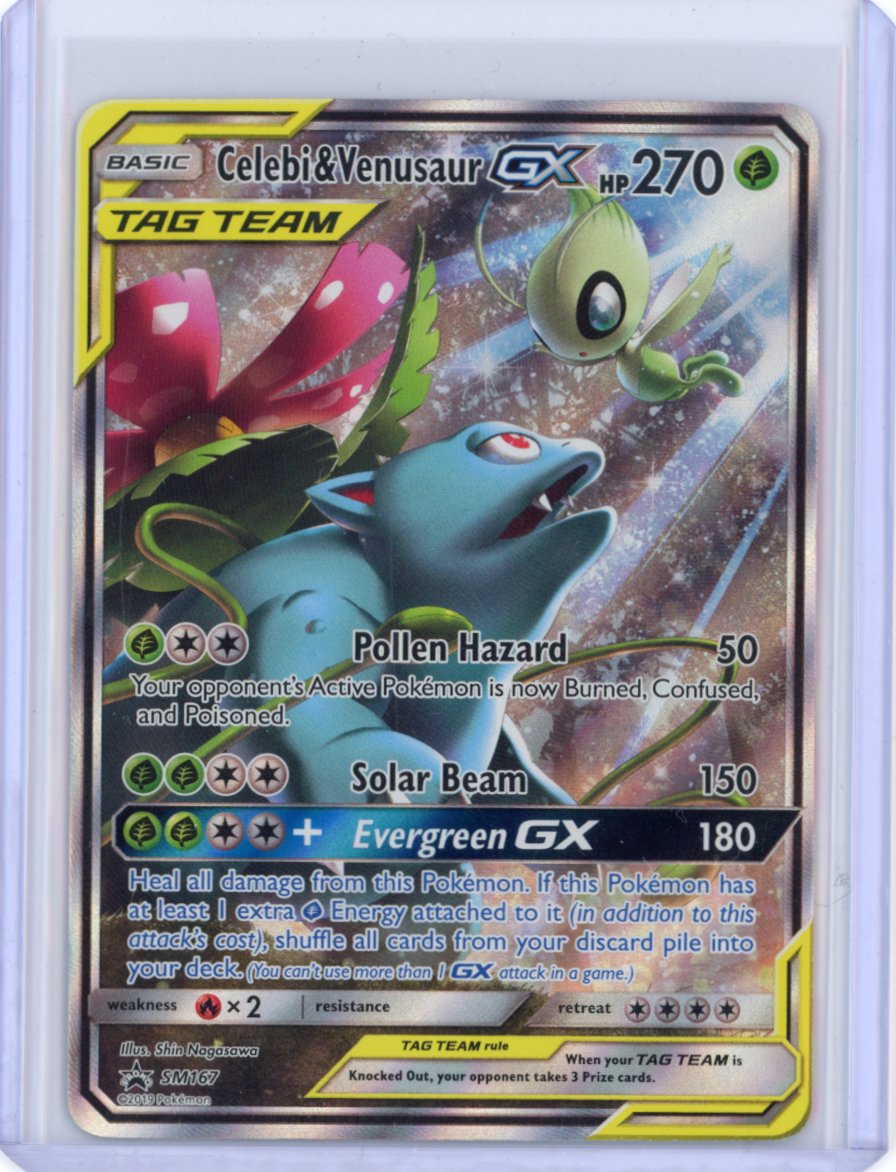 Celebi & Venusaur GX - SM167 [LP]