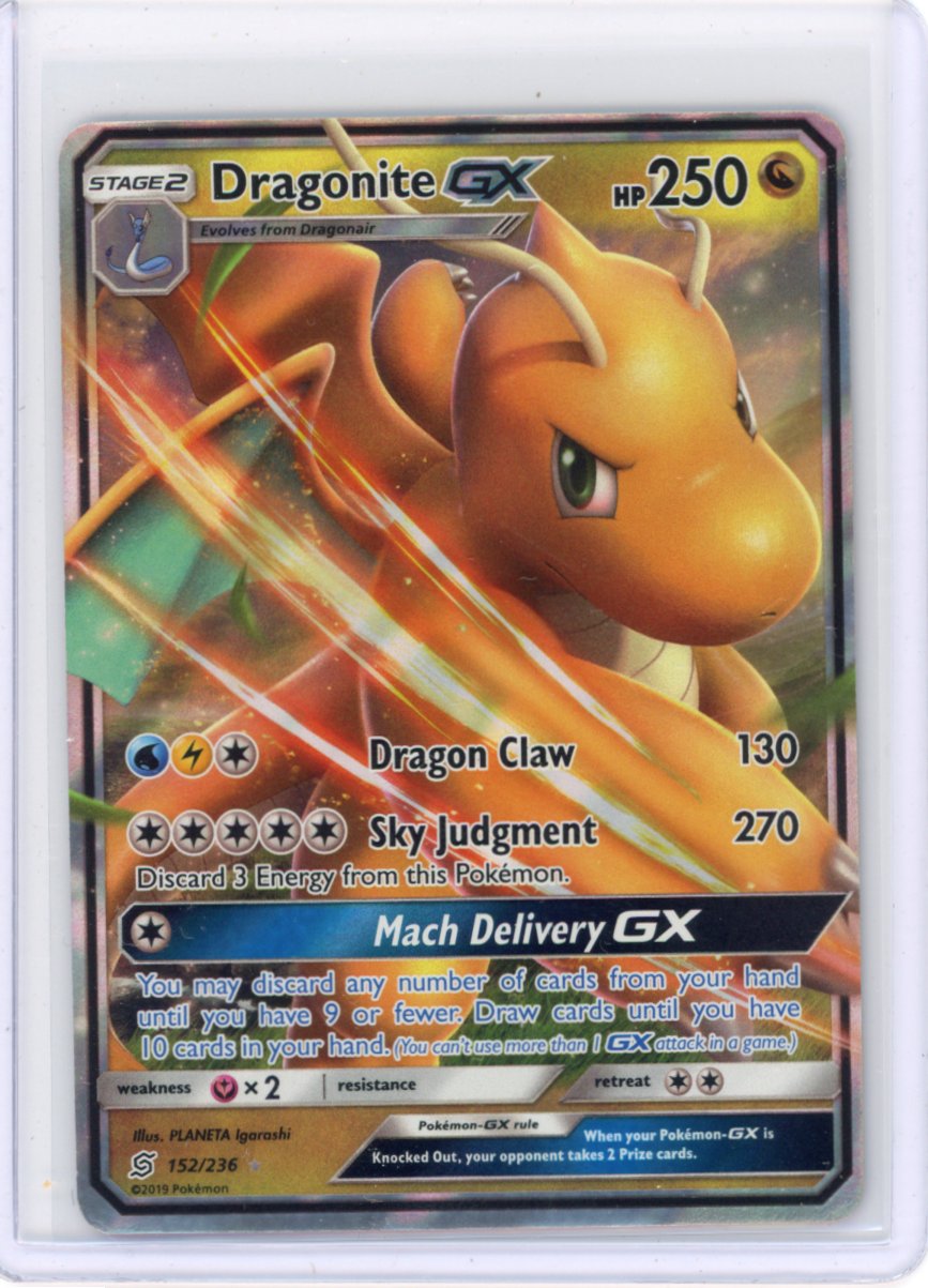 Dragonite GX - SM - Unified Minds #152 [LP]
