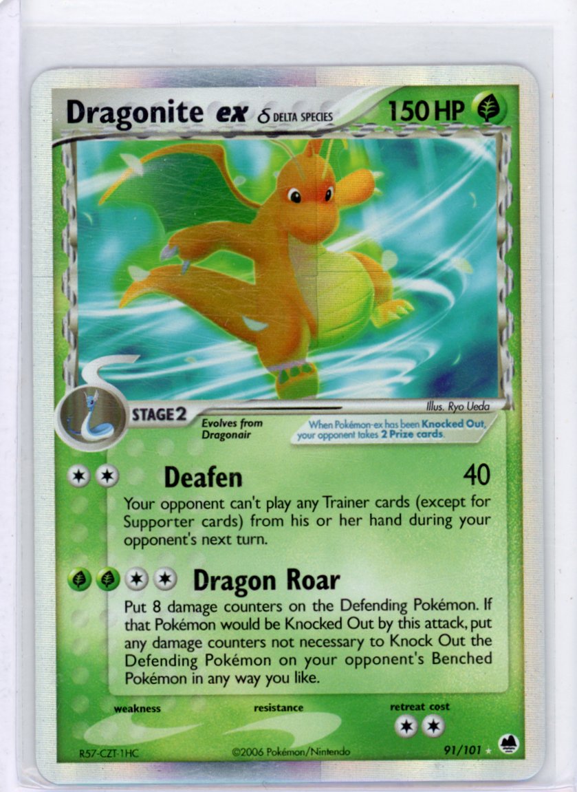 Dragonite ex (Delta Species) - Dragon Frontiers [MP]