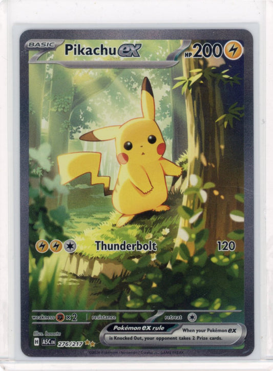 Pikachu ex - 276/217 - ME: Ascended Heroes