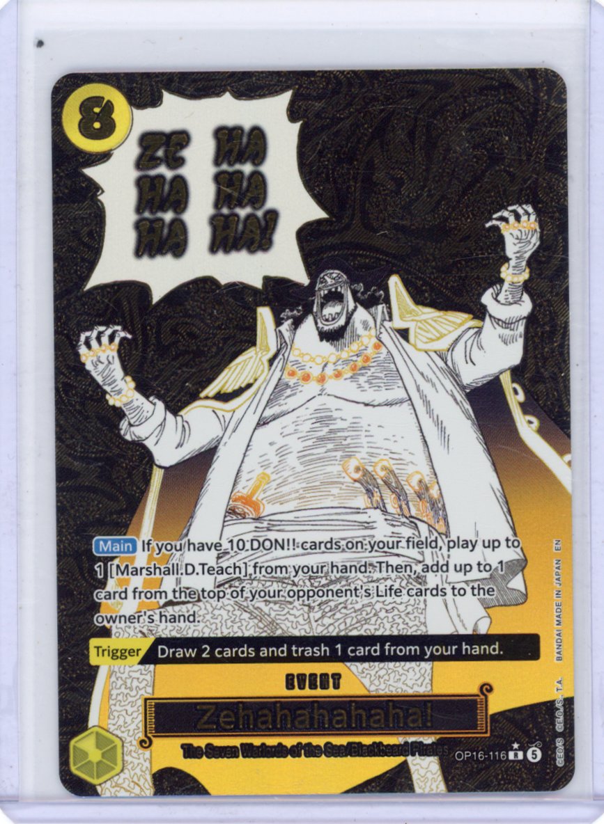Zehahahahaha! (Alternate Art) - The Time of Battle