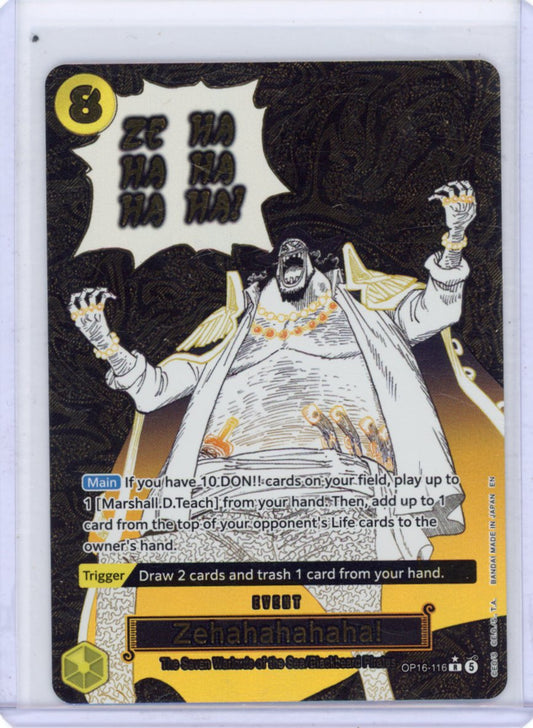 Zehahahahaha! (Alternate Art) - The Time of Battle
