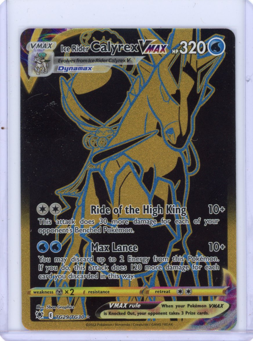 Ice Rider Calyrex VMAX (Secret) - SWSH10 TG29