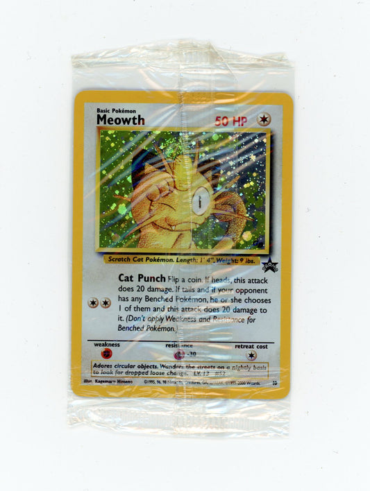 Meowth #10 Sealed Gameboy Promo Pokemon TCG Sealed