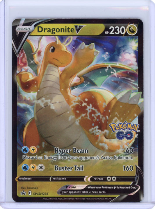 Dragonite V SWSH235 & VSTAR SWSH236 - Pokemon Go - Sealed Pokémon Promo