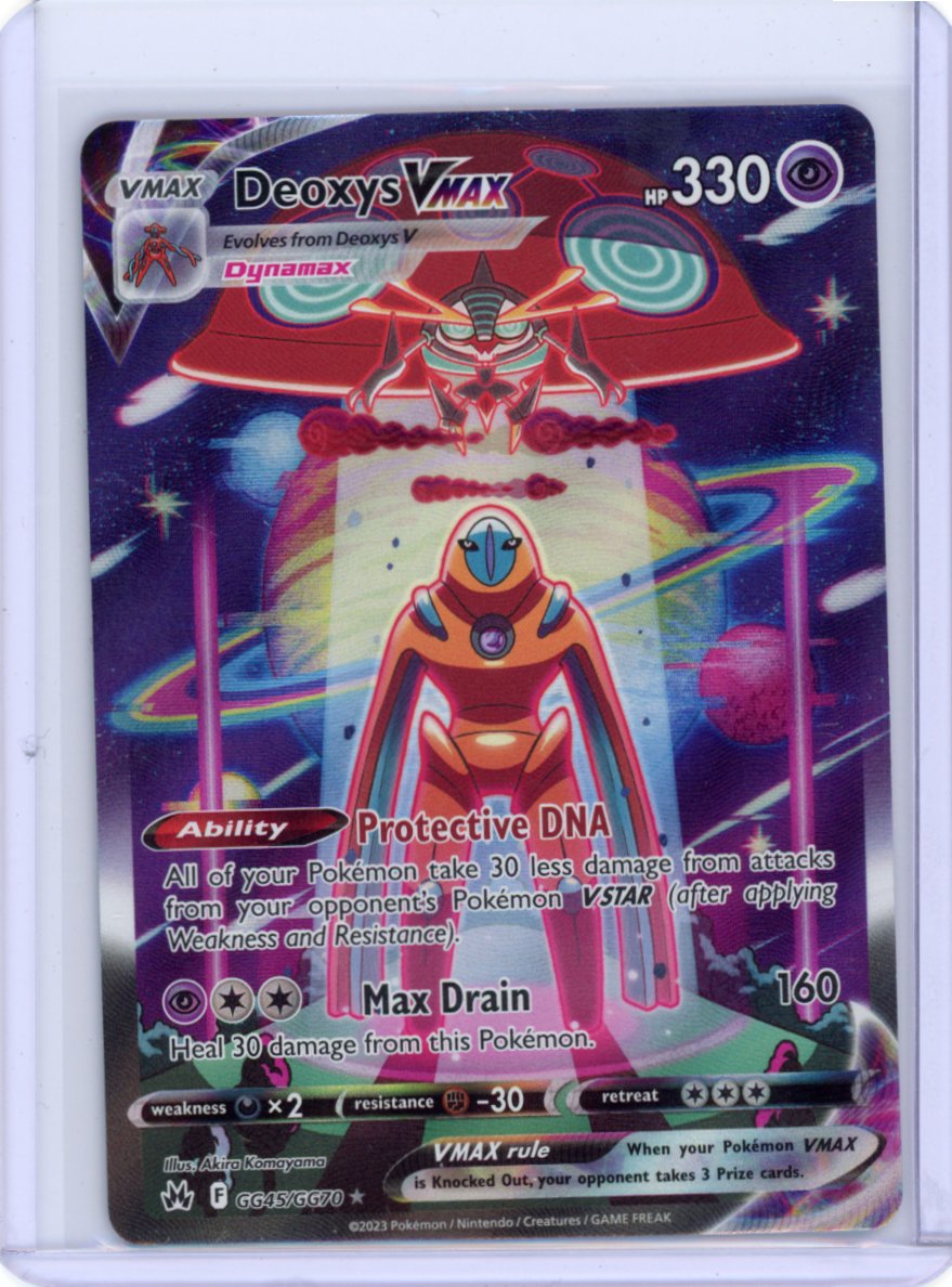 Deoxys VMAX - SWSH: Crown Zenith: Galarian Gallery (CRZ:GG)