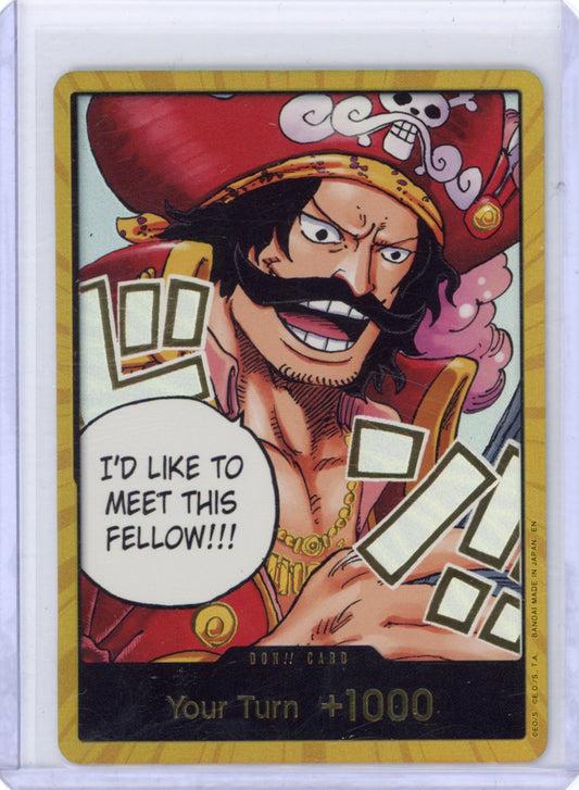 DON!! Card (Gol.D.Roger) (Gold)