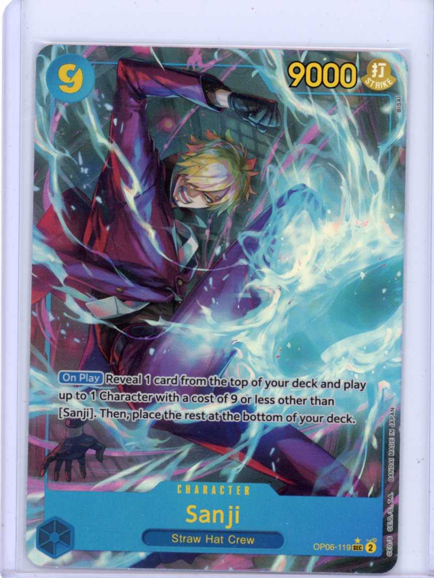 Sanji (Alternate Art) - Wings of the Captain #119