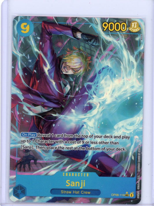 Sanji (Alternate Art) - Wings of the Captain #119