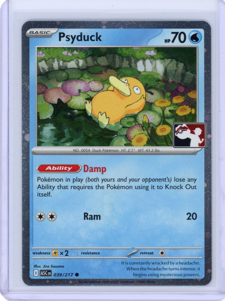 Psyduck - 039/217 (Cosmos Holo) - Prize Pack Series Cards