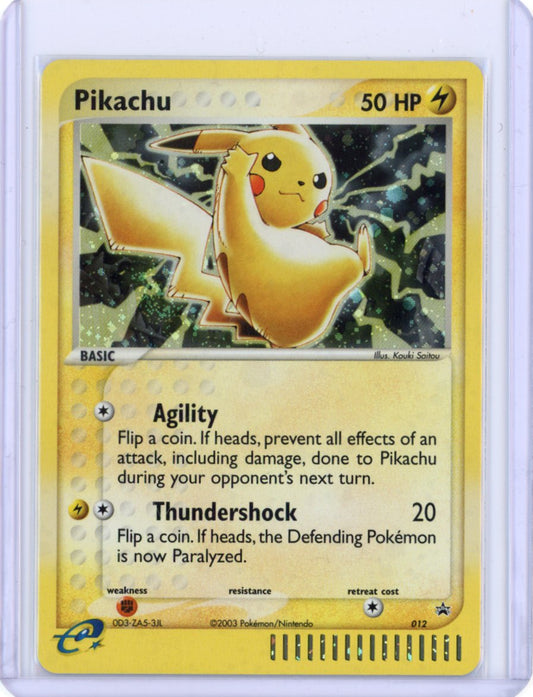 Pikachu - 012 (EX Series Collector's Tin)