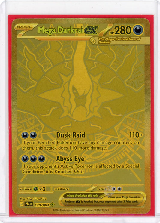 Mega Darkrai ex - 120/084 - ME05 [LP]