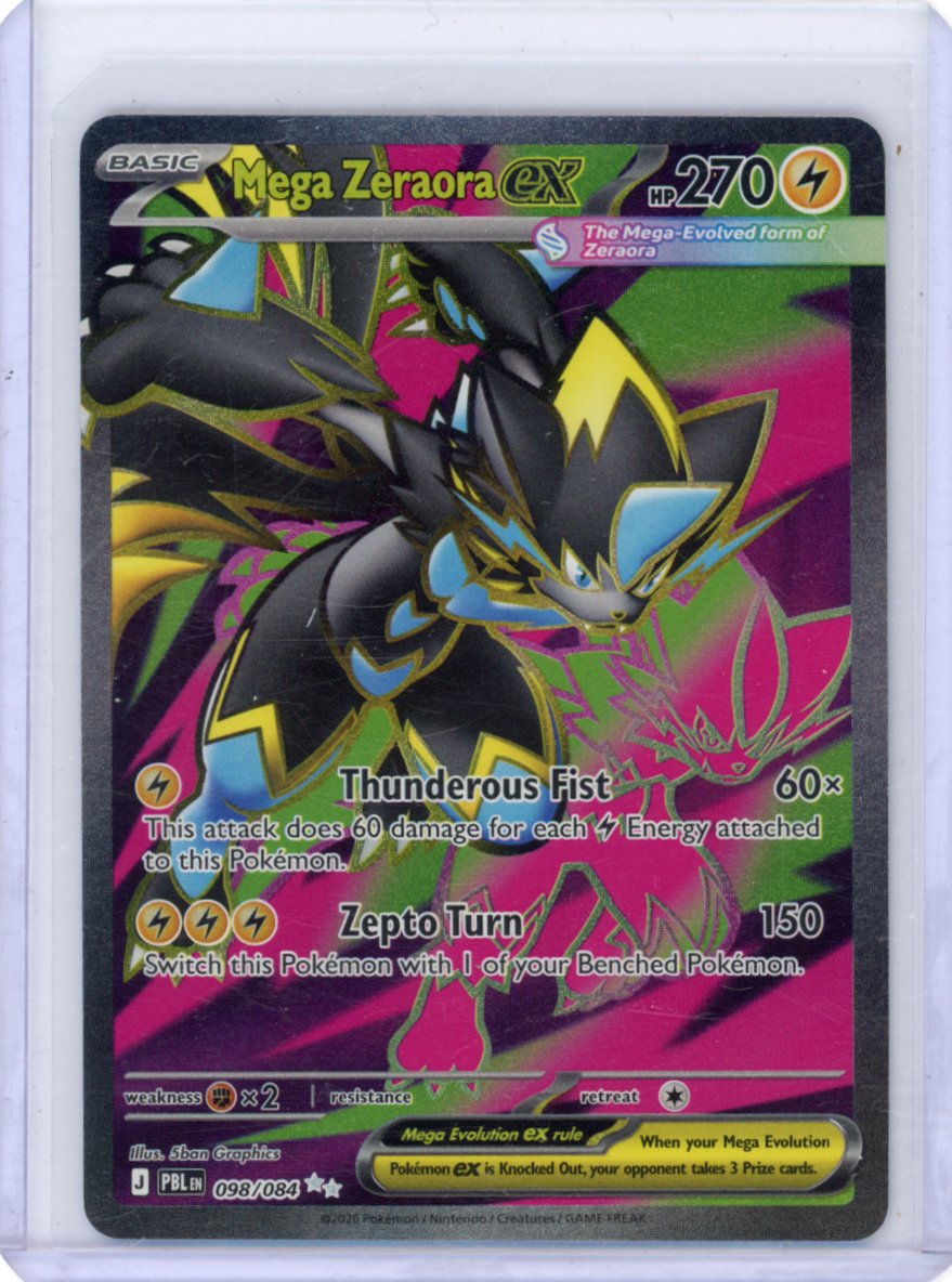 Mega Zeraora ex - 098/084 - ME05