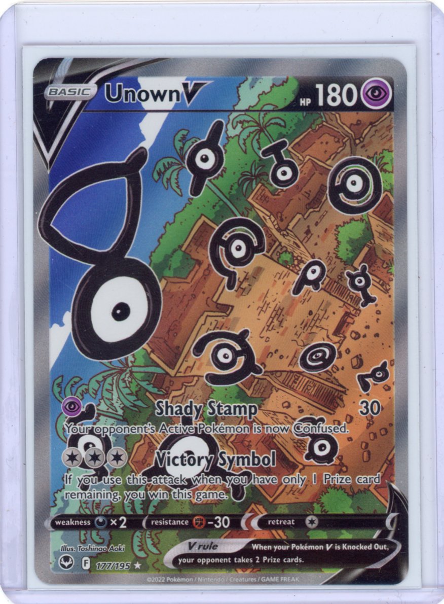 Unown V (Alternate Full Art) - SWSH12