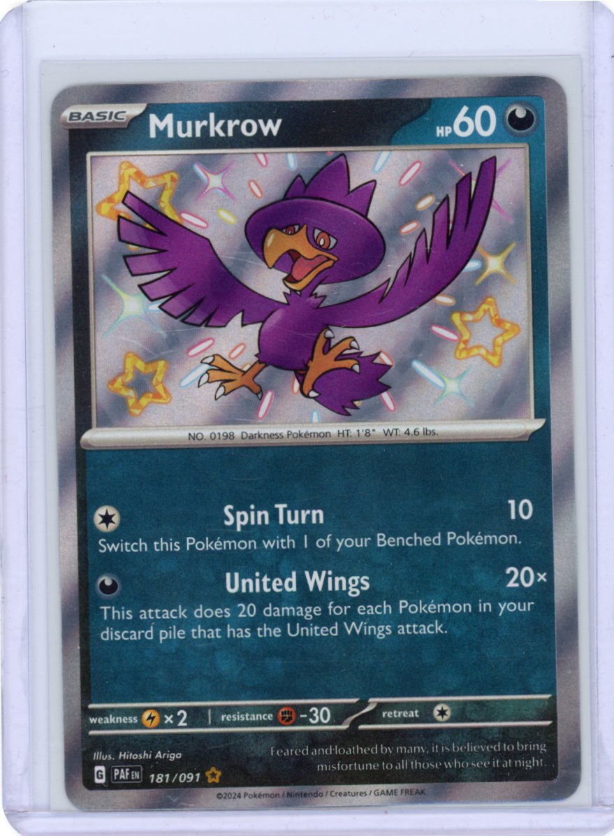 Murkrow #181 - SV: Paldean Fates