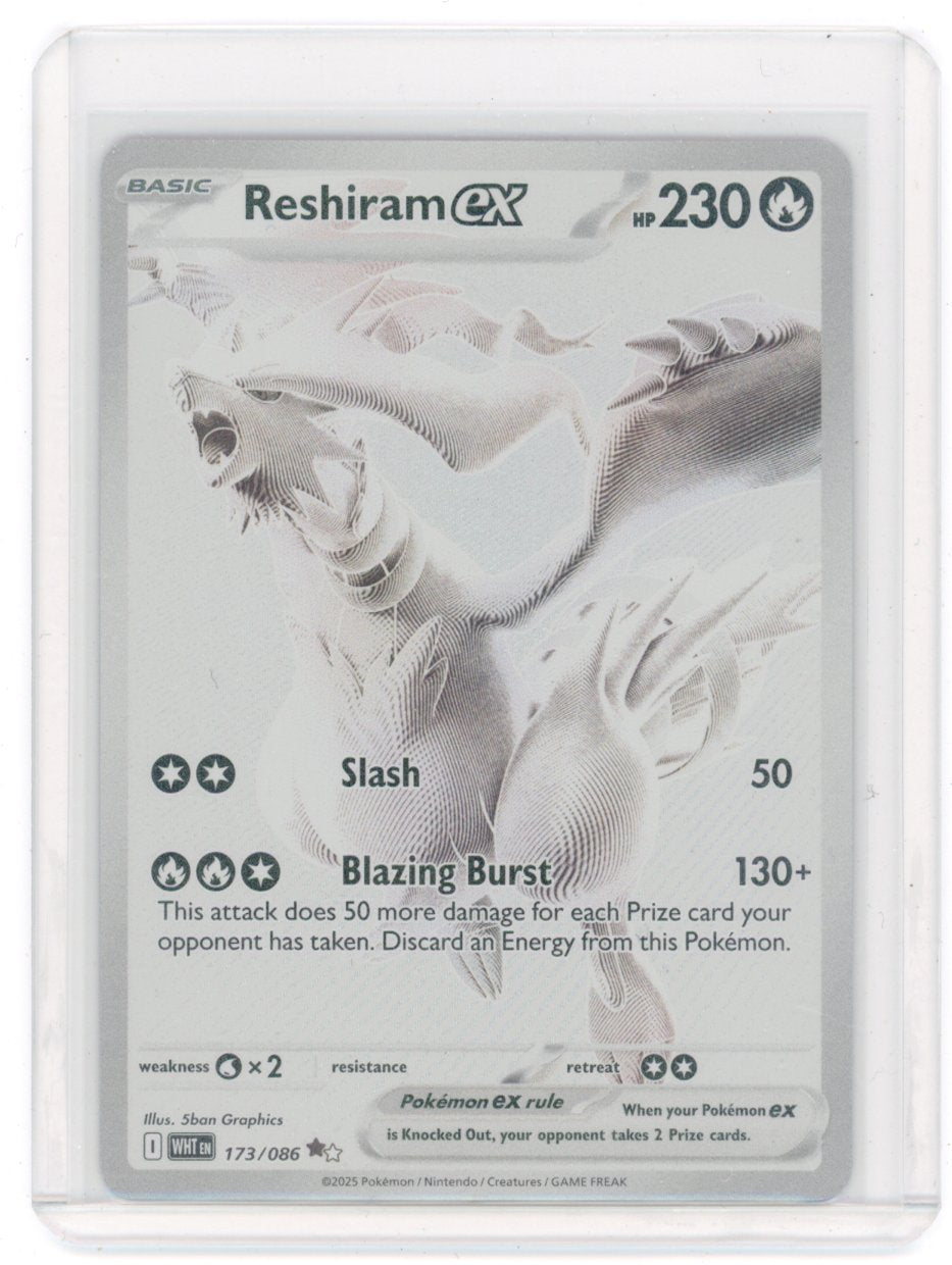 Reshiram ex - 173/086 - SV: White Flare (WHT)