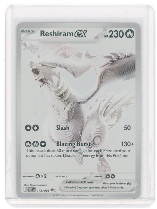 Reshiram ex - 173/086 - SV: White Flare (WHT)